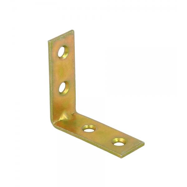 Lastrine di giunzione ad angolo 40 x 40 mm. - zincate - 20 pz.