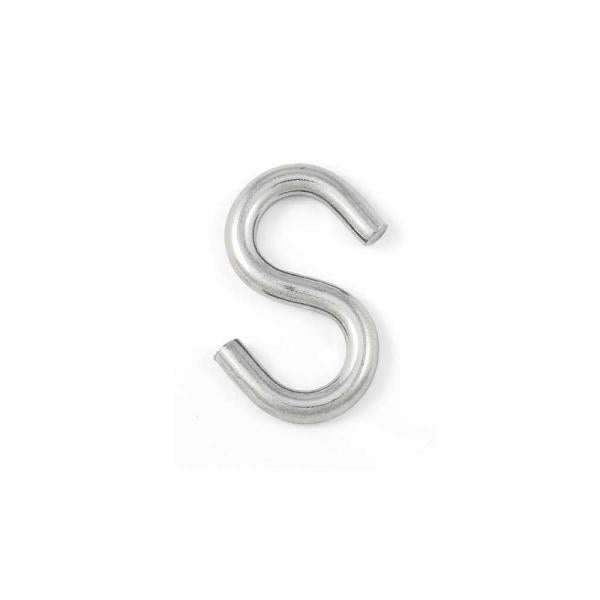 Gancio a S 3,0 mm. in acciaio zincato - 20 pz.