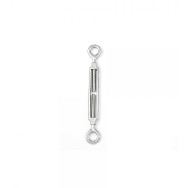 Tenditore a 2 occhi M5 mm. in acciaio zincato