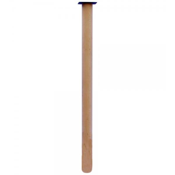 Gamba in legno tonda 62 - H.750 mm. legno grezzo