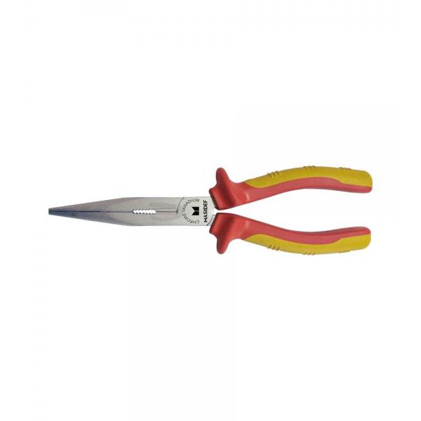 Pinza isolata VDE 1000V becchi semitondi dritti