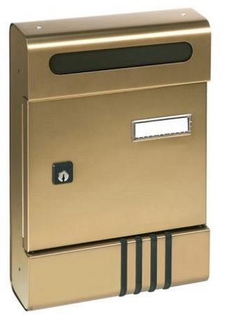 CASSETTA POSTALE SE BRONZO CM.20,4X29X7