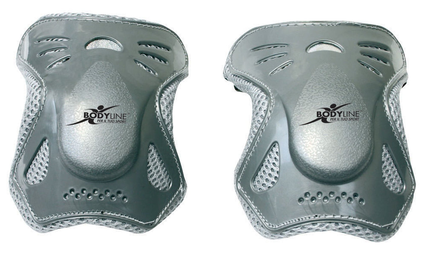 BODYLINE Ginocchiere Skate Protettive Protezioni per Ginocchia Resistenti Auto