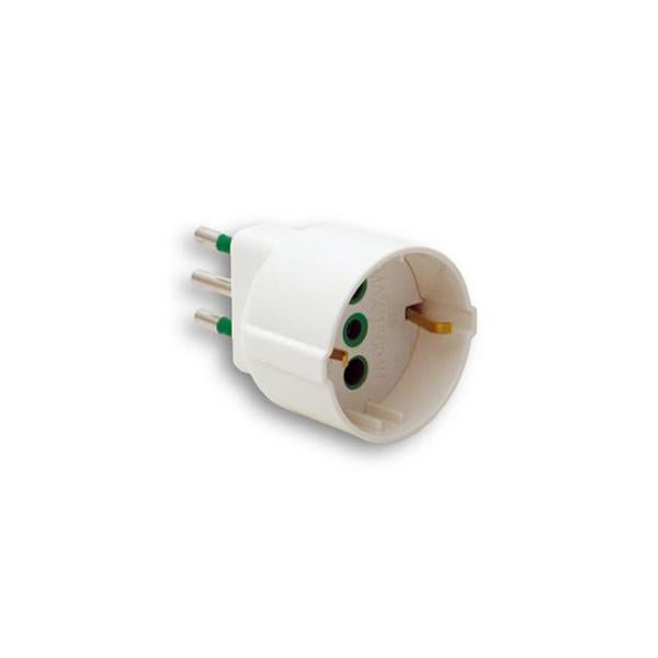 FME-ADATT.SEMPLICE SPINA 10A PRESA SCHUKO BIANCA ART.82120