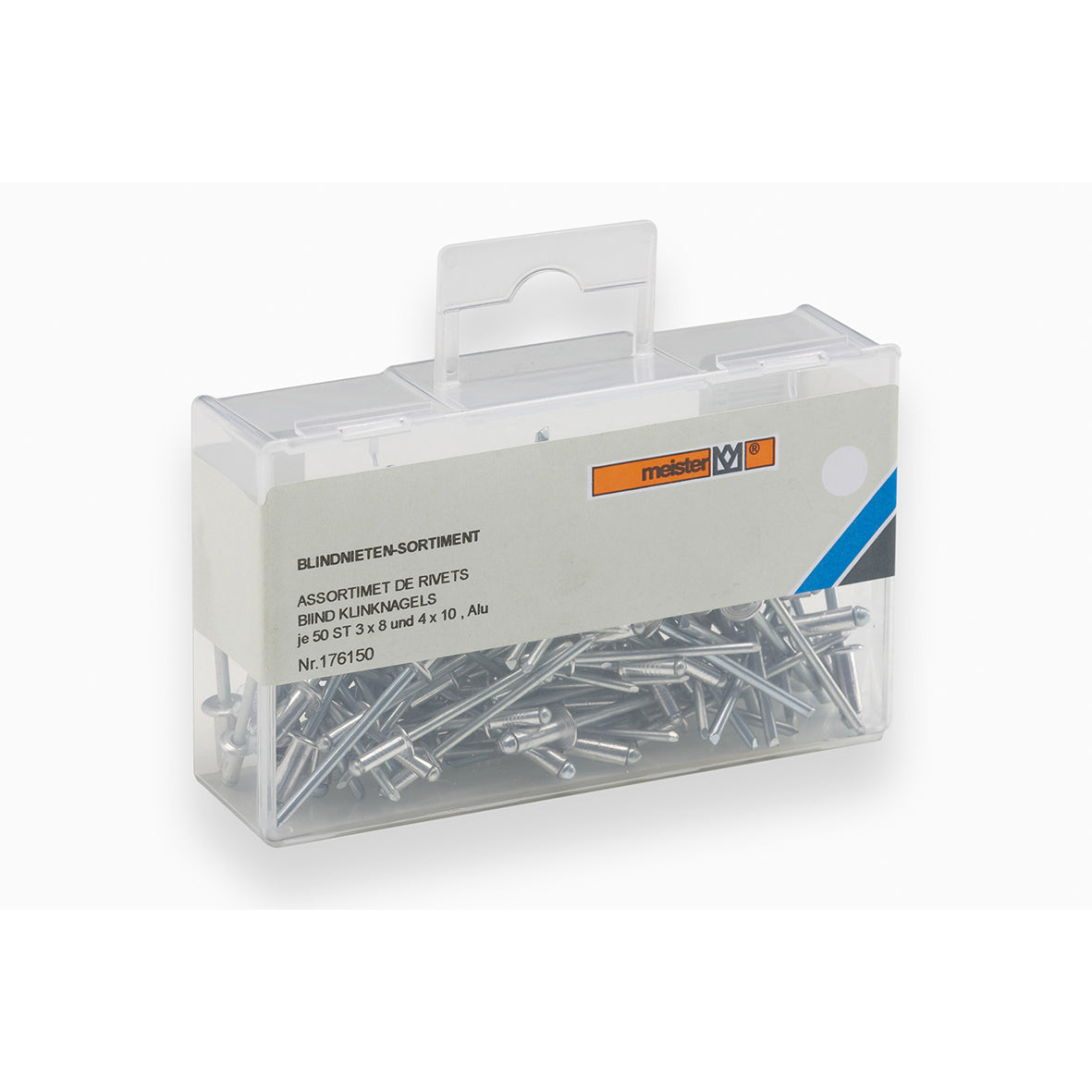 Assortimento rivetti 100 pz.