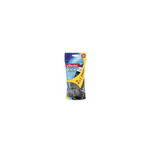 VILEDA PAGLIETTE GLITZI INOX CNF.2+1 ART.151105