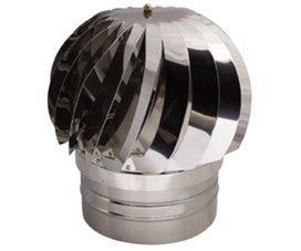 ASPIRATORE ZINCATO TONDO 30 DOPPIO CUSCINETTO