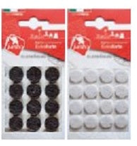 FELTRINI P/SEDIE TOND.32 BIANCO BUSTINA4 PZ