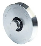 COM ART.300 RUOTA GOLA A V 1 CUSCINETTO MM.100