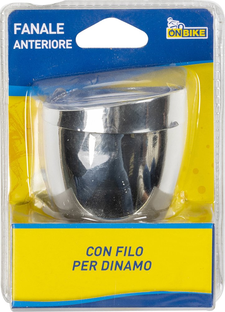 ON BIKE Fanale Bici Dinamo Luce Anteriore Impermeabile
