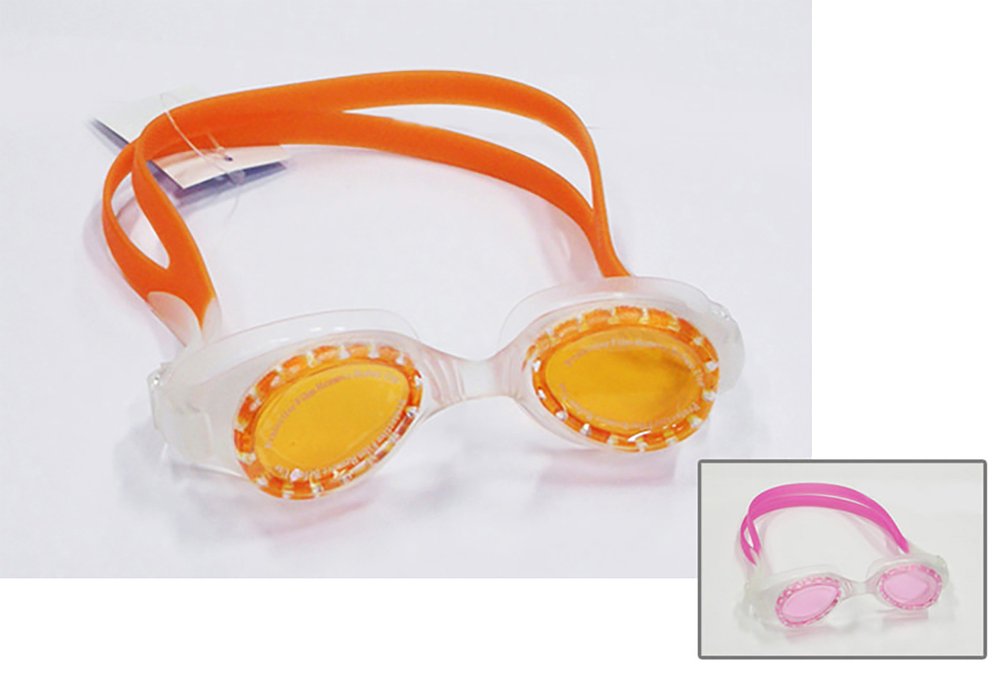 Occhialino Piscina per Bimbi Maschera Nuoto Comfort e Antiappannamento
