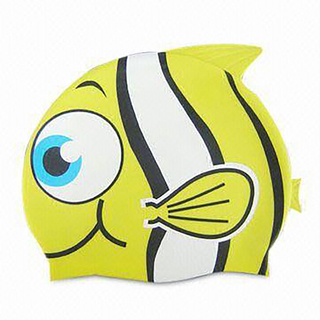 BODYLINE Cuffia Pesce in Silicone ? Cuffia Nuoto Elastica e Impermeabile