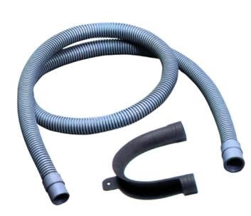 TUBO SCARICO LAVATR.CON SUPPORTO CM.200