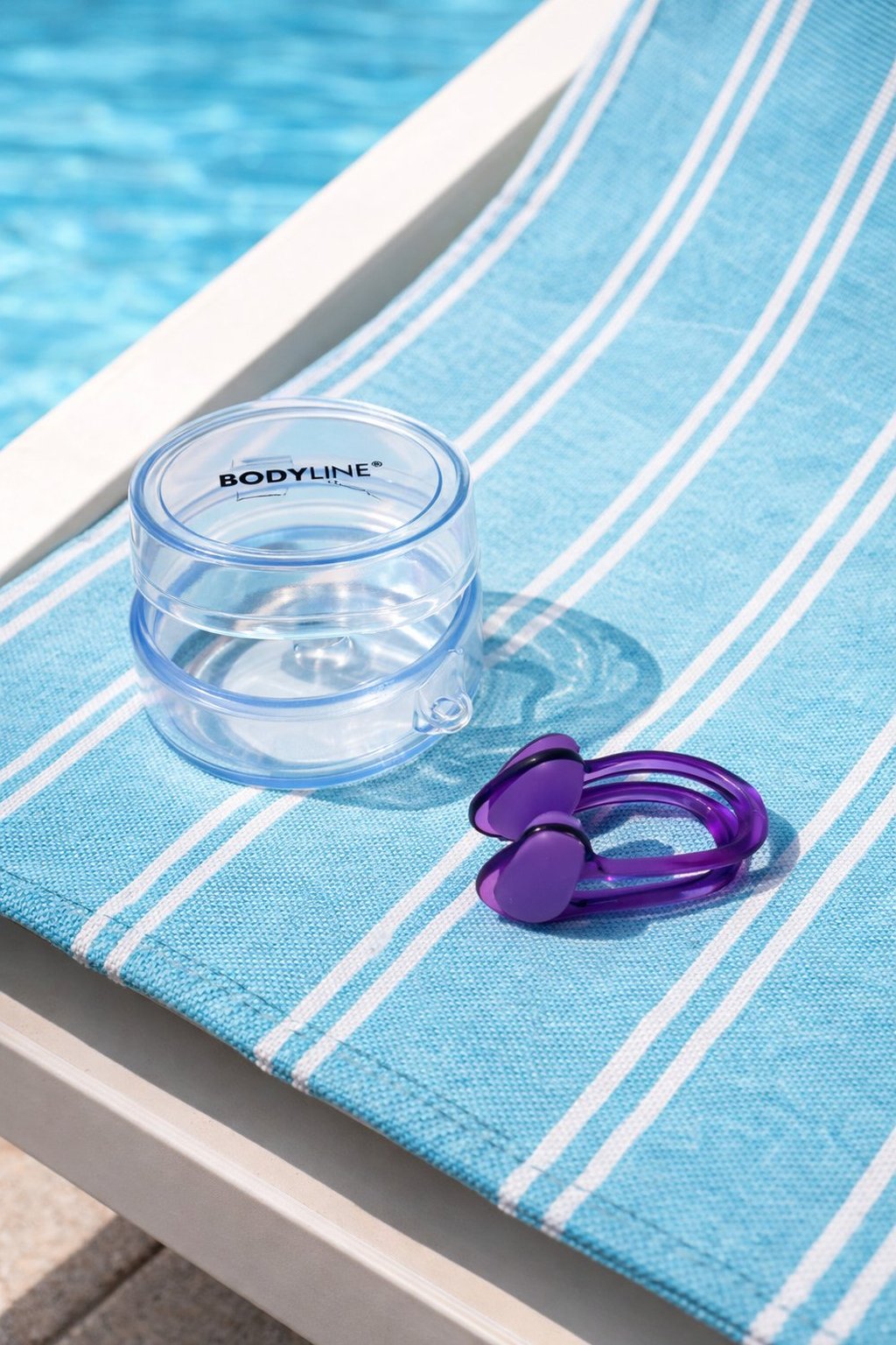BODYLINE Stringinaso Nuoto in Silicone, Regolabile e Confortevole, Ideale