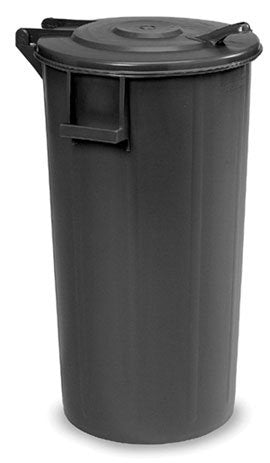 BIDONE C/COPERCHIO CERNIERA LT.100 POLITENE