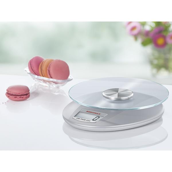 BILANCIA DA CUCINA ROMA SILVER ELETTR.KG.5 ART.65856