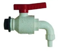 VALVOLA A SFERA NYLON C/RACC. 1 X30 X SERBATOI