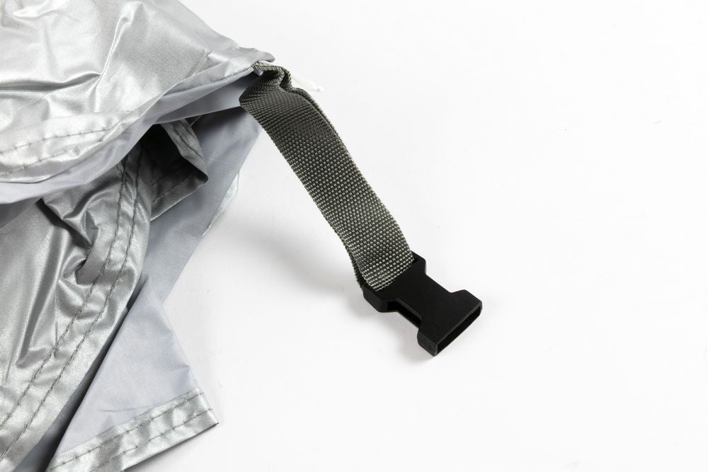 Silver coprimoto impermeabile in polietilene taglia XL