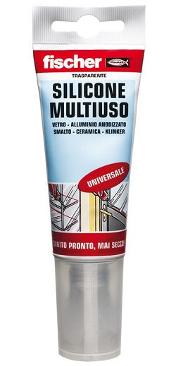 SILICONE MULTIUSO UNIVERSALE SMT TRASPARENTE ML.60 ART.71880 confezione da PEZZI 24