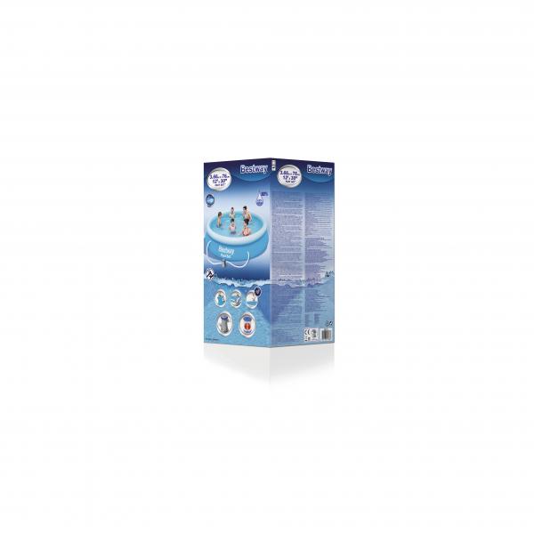 PISCINA TONDA BW FAST SET D.366 H.76 C/POMPA 57274