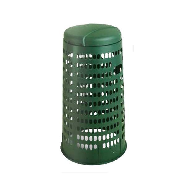 PORTASACCO TRESPOLO S/BASE h.85 DIAM.38COL. VERDE