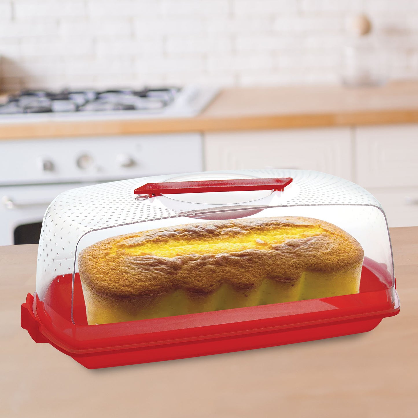 COSMOPLAST Porta Dolci Torte Plumcake Brioches Salvaspazio Originale Resistente