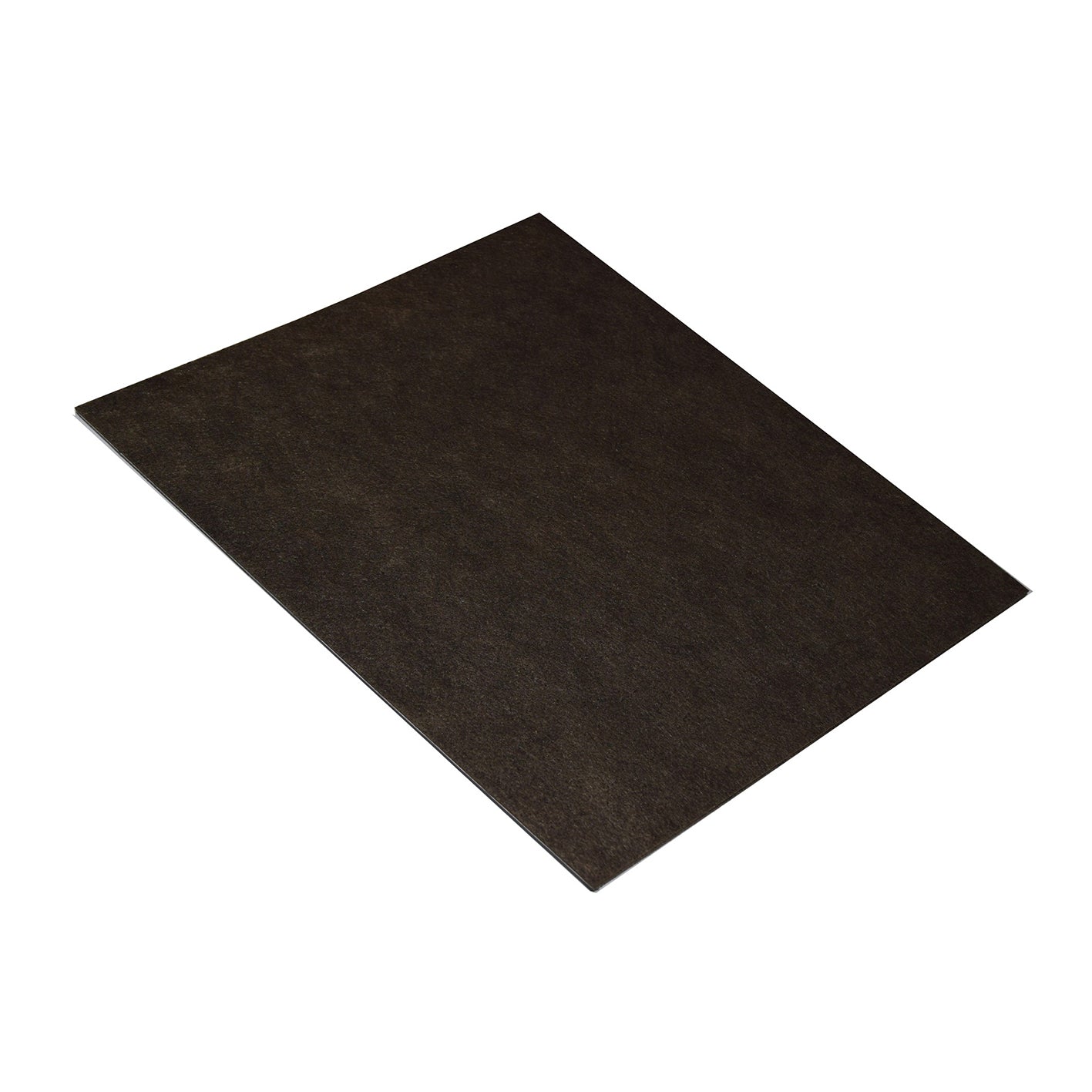 Feltrino adesivo rettangolare 250 x 250 mm. - marrone - 1 pz.