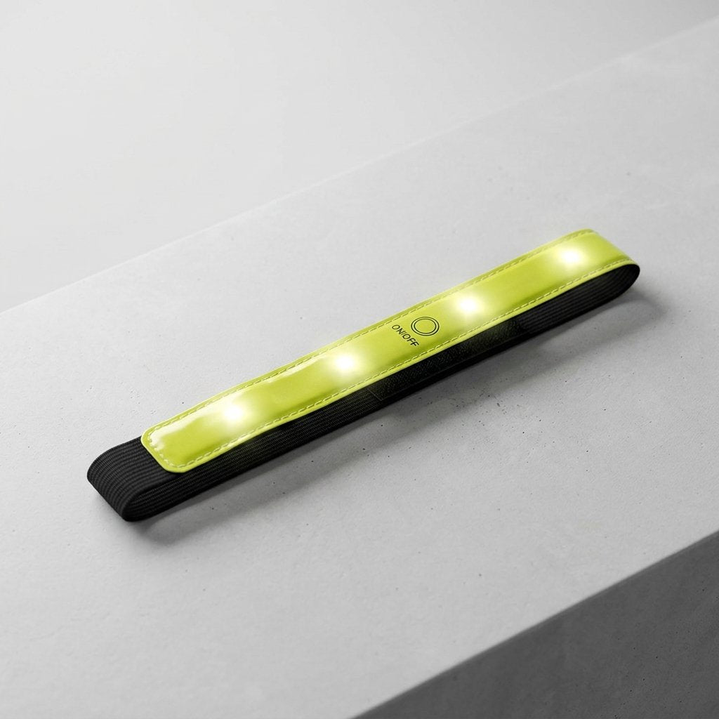 ON BIKE Banda Di Sicurezza Con LED Catarifrangente Fascia LED Per Bici