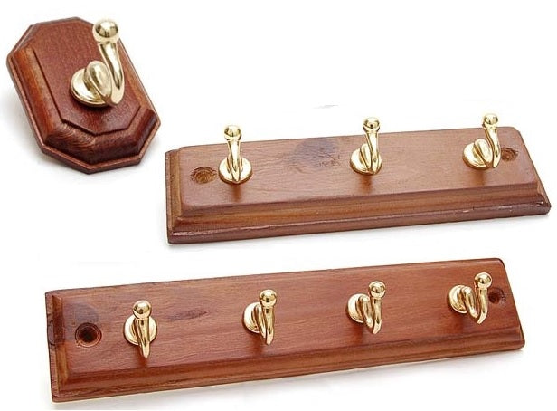 PORTABITI LEGNO 1 GANCIO