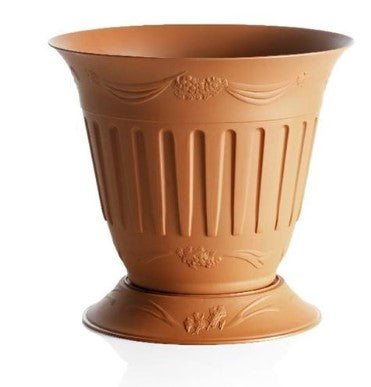 BAMA PORTAVASO ETIKA CM.30 TERRACOTTA C/SOTTOVASO