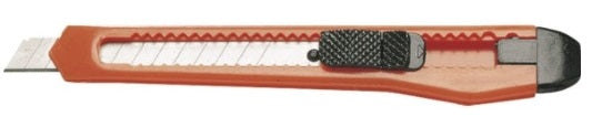 COLTELLO LAMA SPEZZ. ALTE MM.9 CORPO PLASTICA SX4C