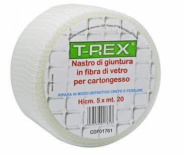 NASTRO X CARTONGESSO CM.5X20MT.