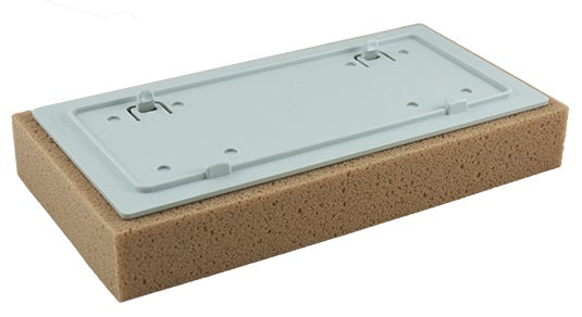FRATTAZZO RICAMBIO SPUGNA X PULITURA MM.150X290X40 X COD.663