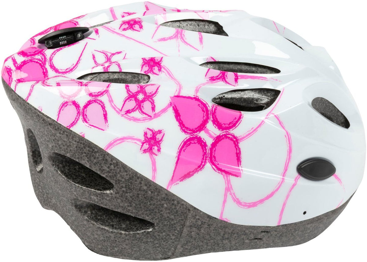 ON BIKE Casco Bici Ragazza 55-58 cm Regolabile Omologato