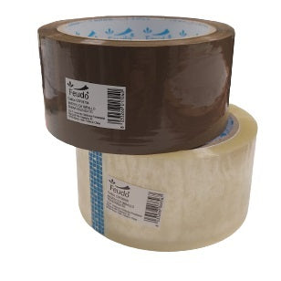 NASTRO IMBALLO FEUDO TRASPARENTE 50X66 confezione da ROTOLI 36