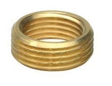 IDRO RIDUZIONE (GHIERA) OTTONE X RUBINETTI M3/8 -F1/2 ART.