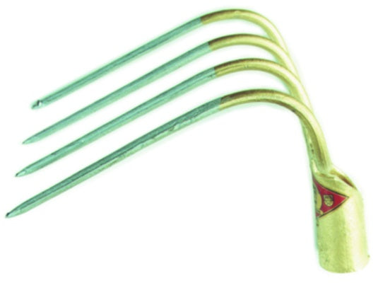 FORCA 4 DENTI PIEGATI AUSTRIA DA STALLAS/MANICO
