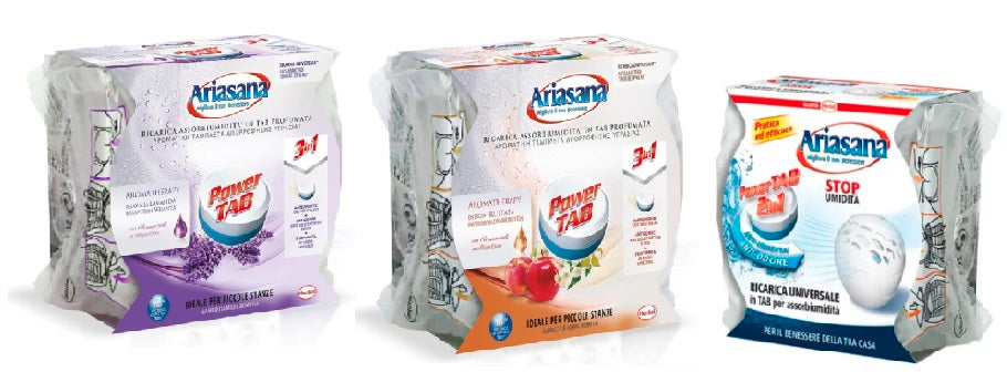 ARIASANA POWER TAB MICRO RICARICA GR.300ENERGIA FRUTTATA AR