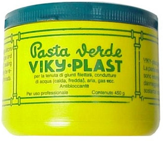 PASTA VERDE VIKY PLAST GR.450