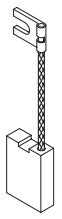 SPAZZOLA RICAMBIO X ELETTROUTENSILI BeDART.1841