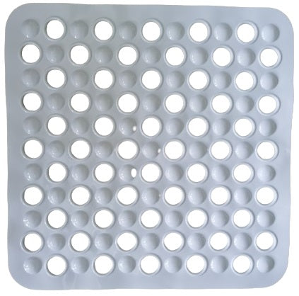 TAPPETO DOCCIA XTRA' GOMMA BIANCO CM.43X43