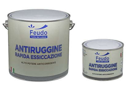 FEUDO ANTIRUGGINE RAPIDO NERO ML. 500