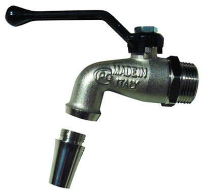 RUBINETTO CROMATO X FUSTONI DA 3/4
