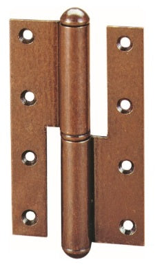 CERNIERA A LIBRO DRITTA ACC.BRONZ.100X65S ART.107