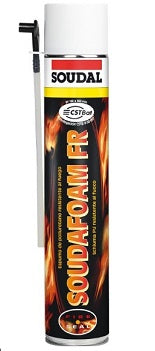 SOUDAL SCHIUMA SOUDAFOAM FR ALTE TEMPERAT.ML.750 ROSSA