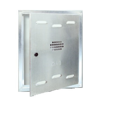 SPORTELLO X CONTATORE GAS 50X30X2 ZINC.