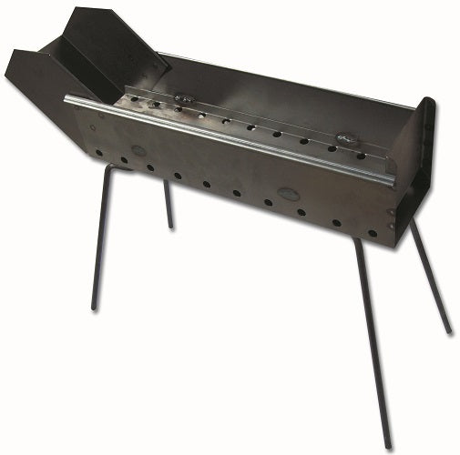 FORNACELLA FERRO PIEDI PIEGH. CM. 40 H.40 X ARROSTICINI