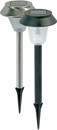LAMPADA SOLARE ABS NERO CASTORE CM.10,5X37,5