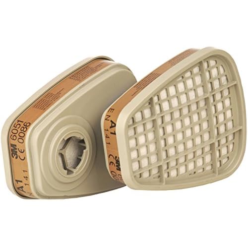 3M FILTRO 6051 A1 RICAMBIO X RESPIR.6002BST.2 PZ.