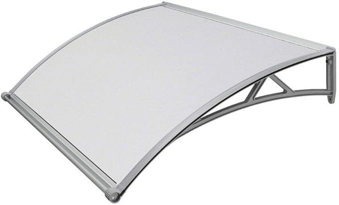 Garden Friend Pensilina ABS P. 98 L. 120 Supporto Grigio e copertura in policarbonato